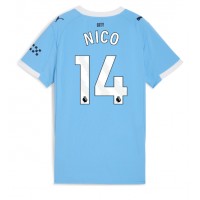 Manchester City Nico Gonzalez #14 Domáci Ženy futbalový dres 2025-26 Krátky Rukáv